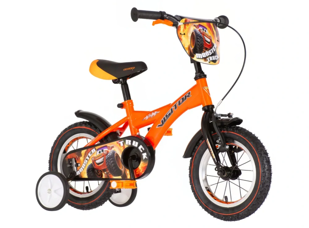 Bicykel Visitor Truck monster 12" oranžový