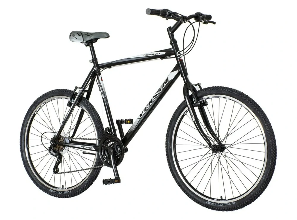 Bicykel Venssini Torino 26" Čierna Biela