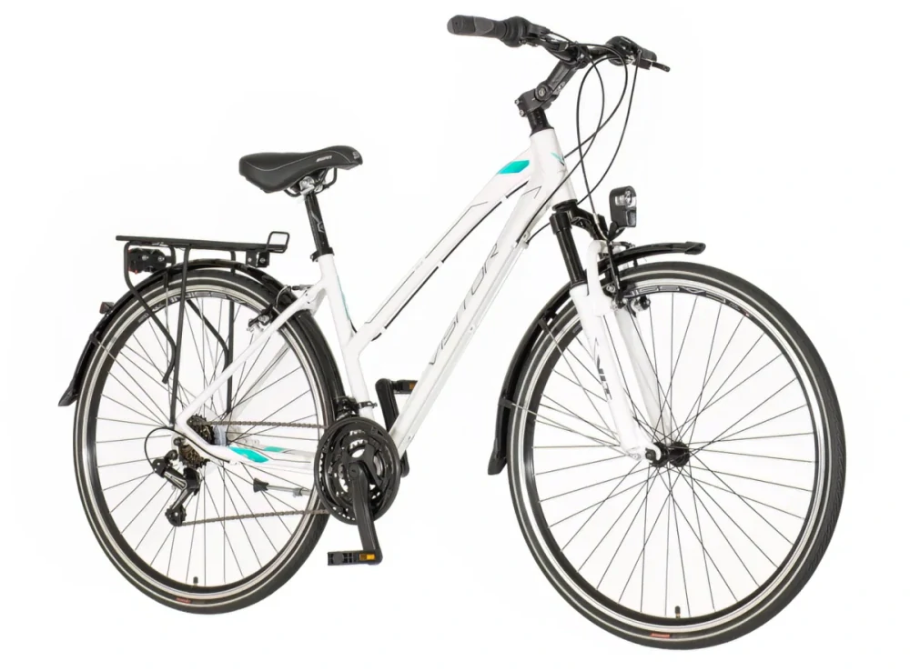 Bicykel Explorer TERRA LADY Sport 28" Biela Sivá