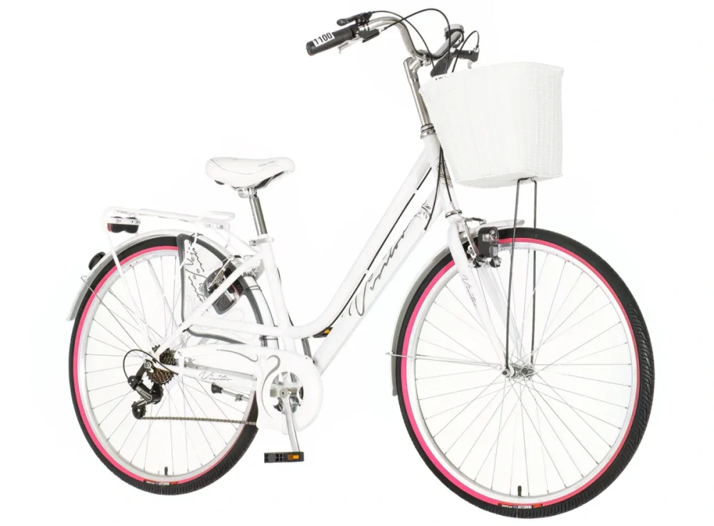 Bicykel Visitor Fashion Paris 28" Biela Sivá