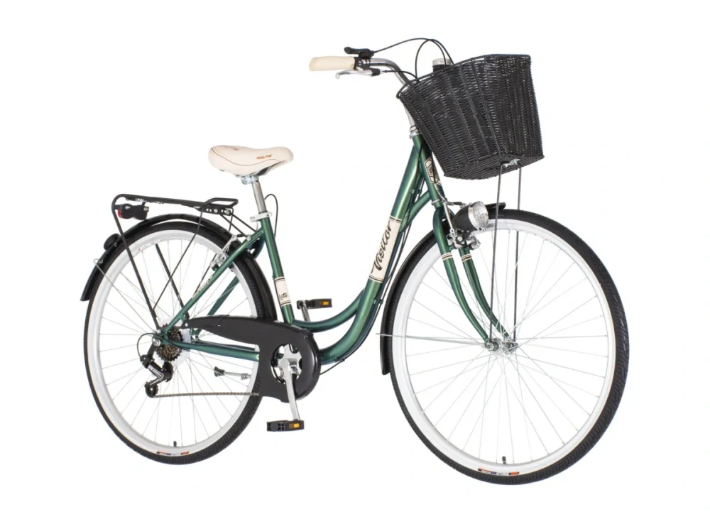 Bicykel Visitor Fashion Latte 28" Zelená