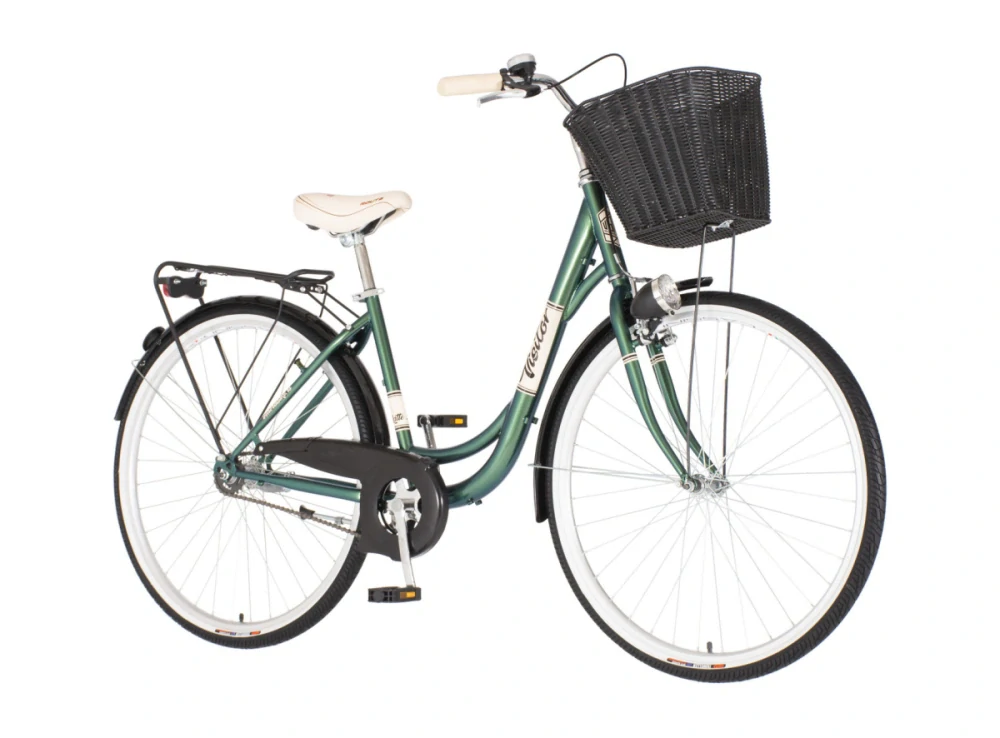 Bicykel Visitor Fashion Latte 28" Zelená
