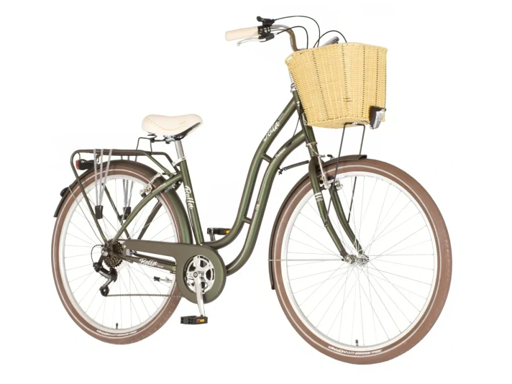 Bicykel Visitor Bella 28" Zelená Strieborná