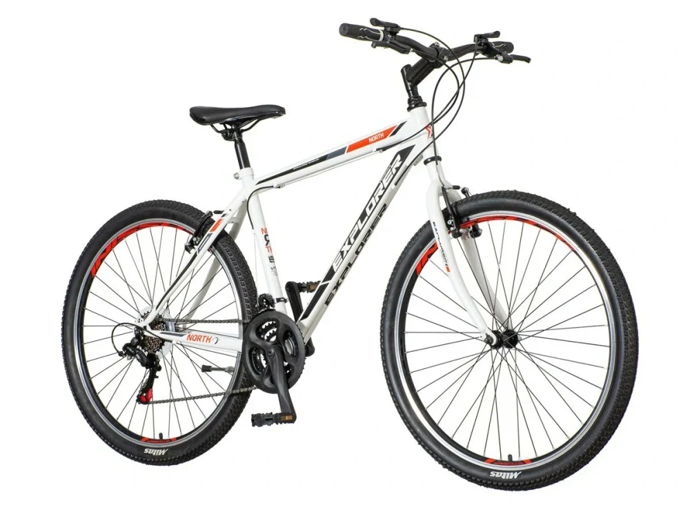 Bicykel Visitor Nort 27,5" Biela Červená