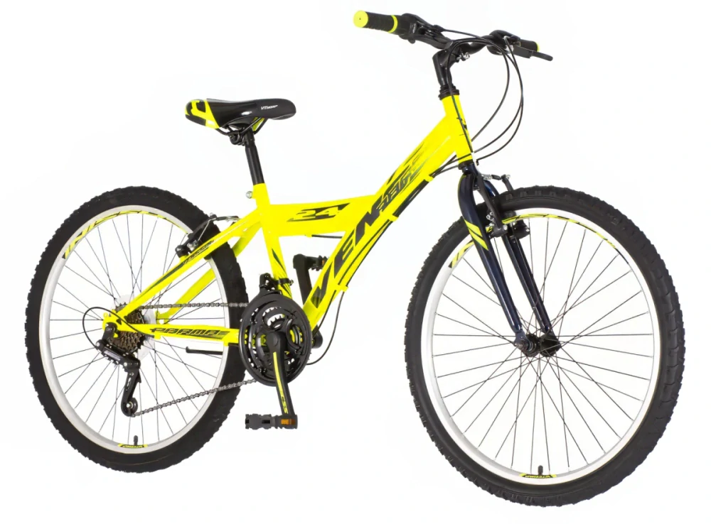 Bicykel Venssini Parma 24" Žltá Čierna KIDS