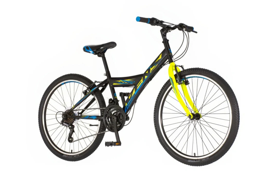 Bicykel Venssini Parma 24" Čierna Žltá