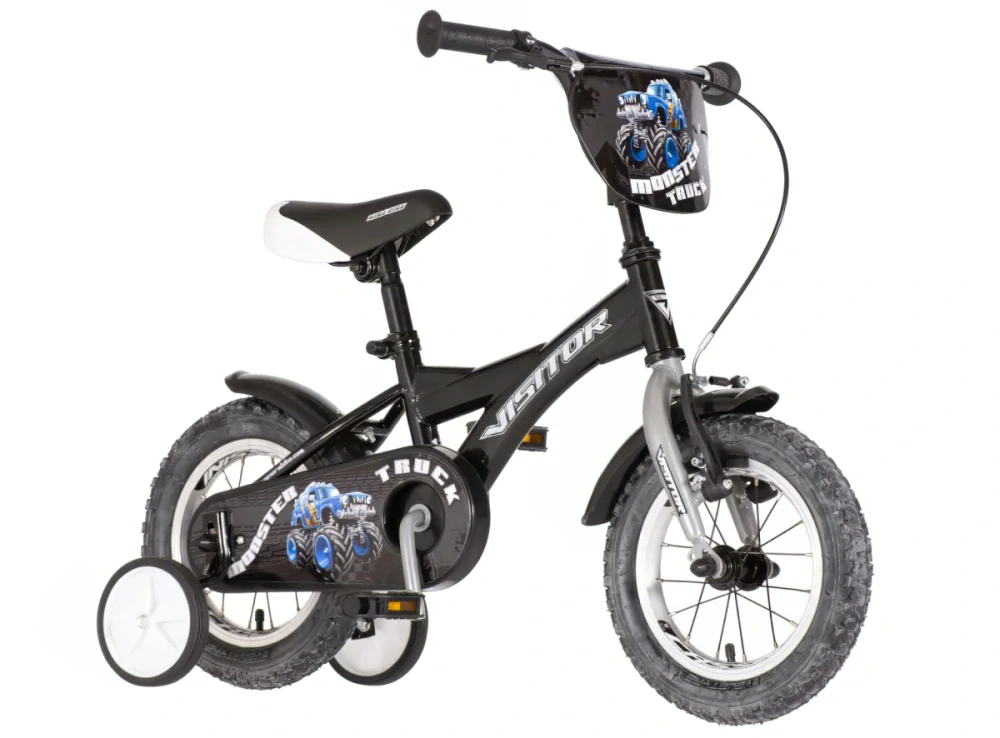 Bicykel Visitor Truck monster 12" čierny