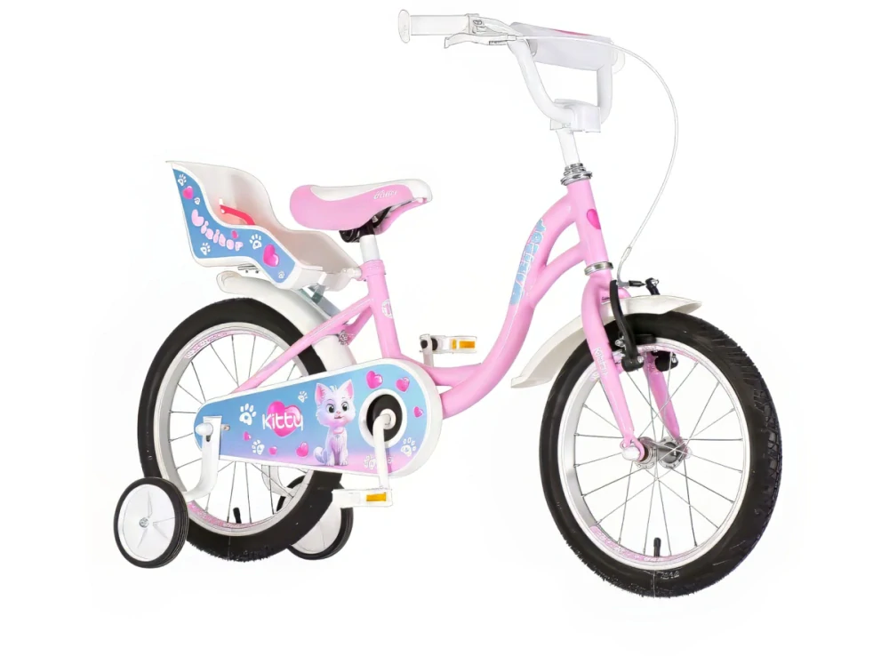 Bicykel Visitor Princess 16" Biela Ružová
