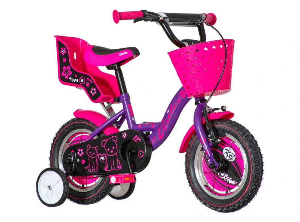 Bicykel Visitor Liloo 12" Fialová