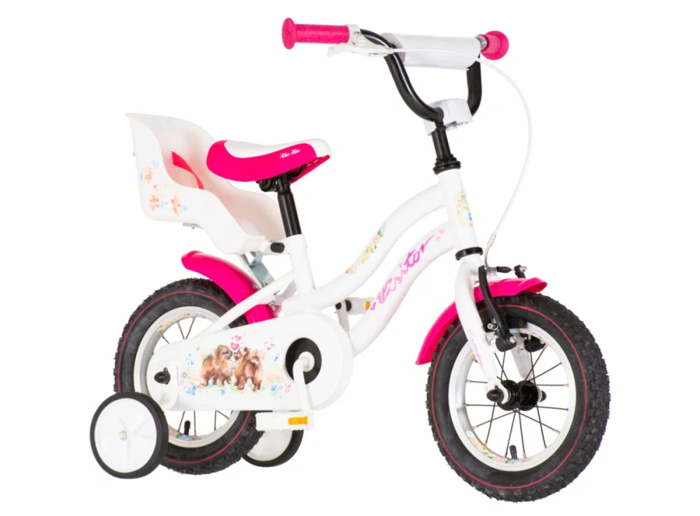 Bicykel Visitor DOG 12" Biela