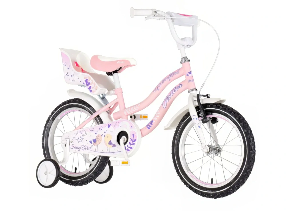Bicykel Visitor Song Bird 16" Ružová Fialová KIDS