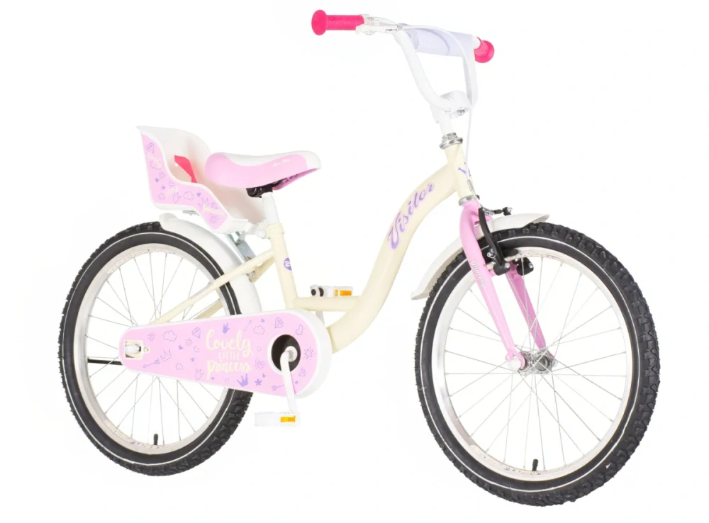 Bicykel Visitor Lovely Little Princess 20" Bežová Ružová KIDS