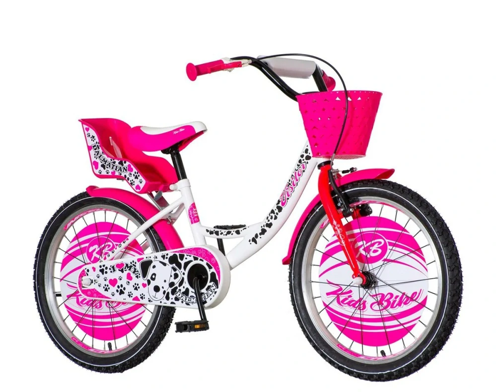 Bicykel Visitor Dalmatian 20" Biela Ružová