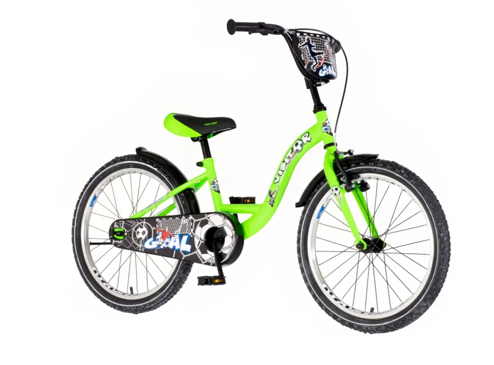 Bicykel Visitor Goal 20" Zeleno Biely KIDS