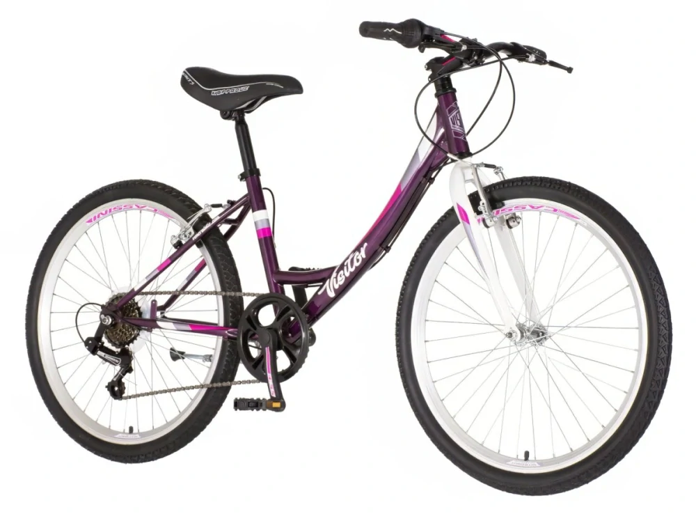 Bicykel Venssini FOX 24" Fialová Ružová