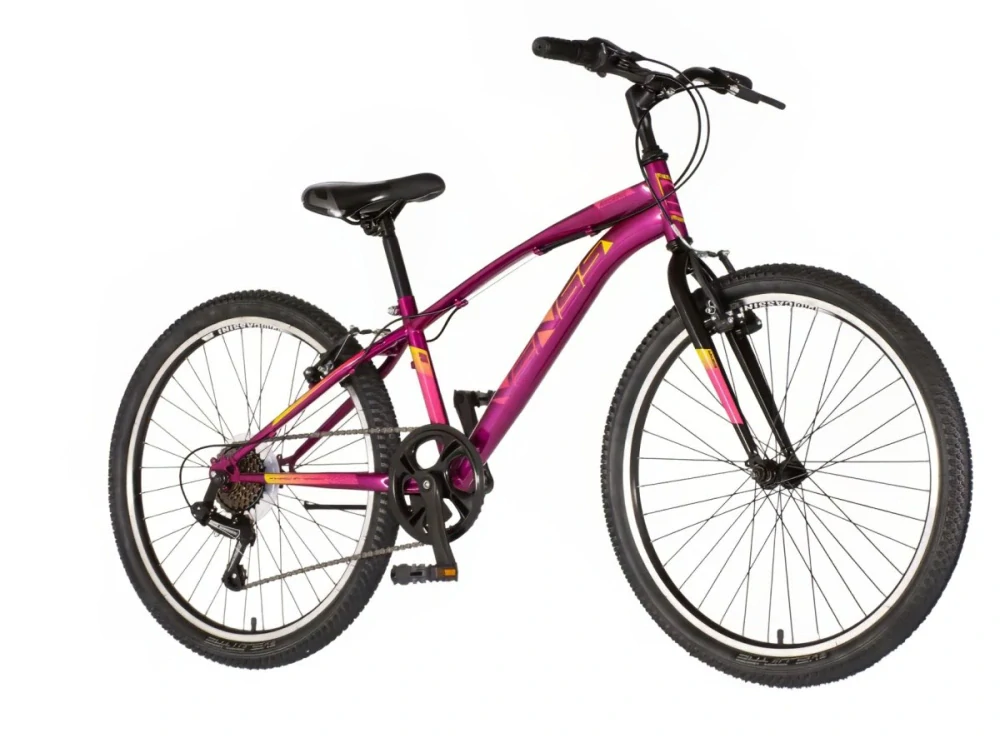 Bicykel Visitor Arcadia 24" Bordová Ružová KIDS