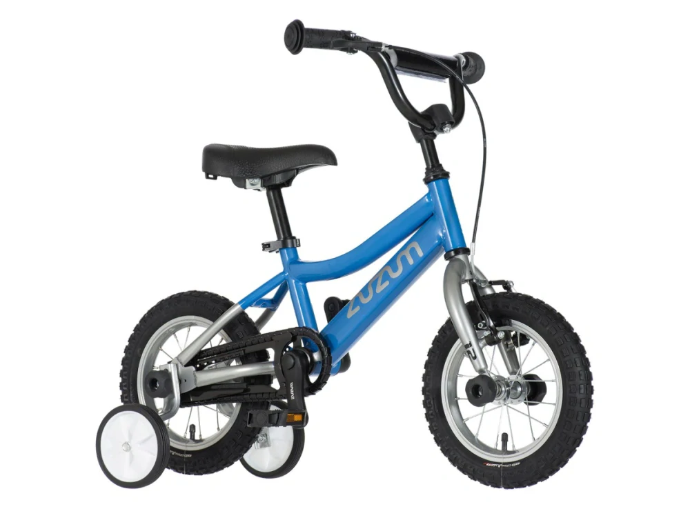 Bicykel 12 ZUZUM 12" Modrý Chróm Girl