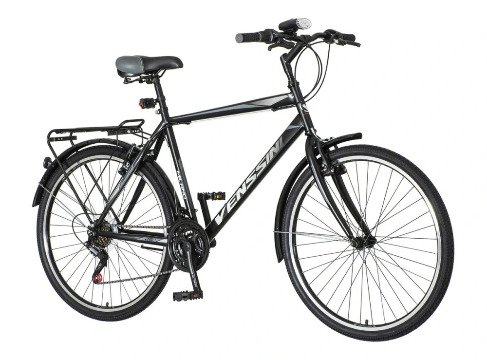 Bicykel Venssini Milano 26" Čierna Sivá