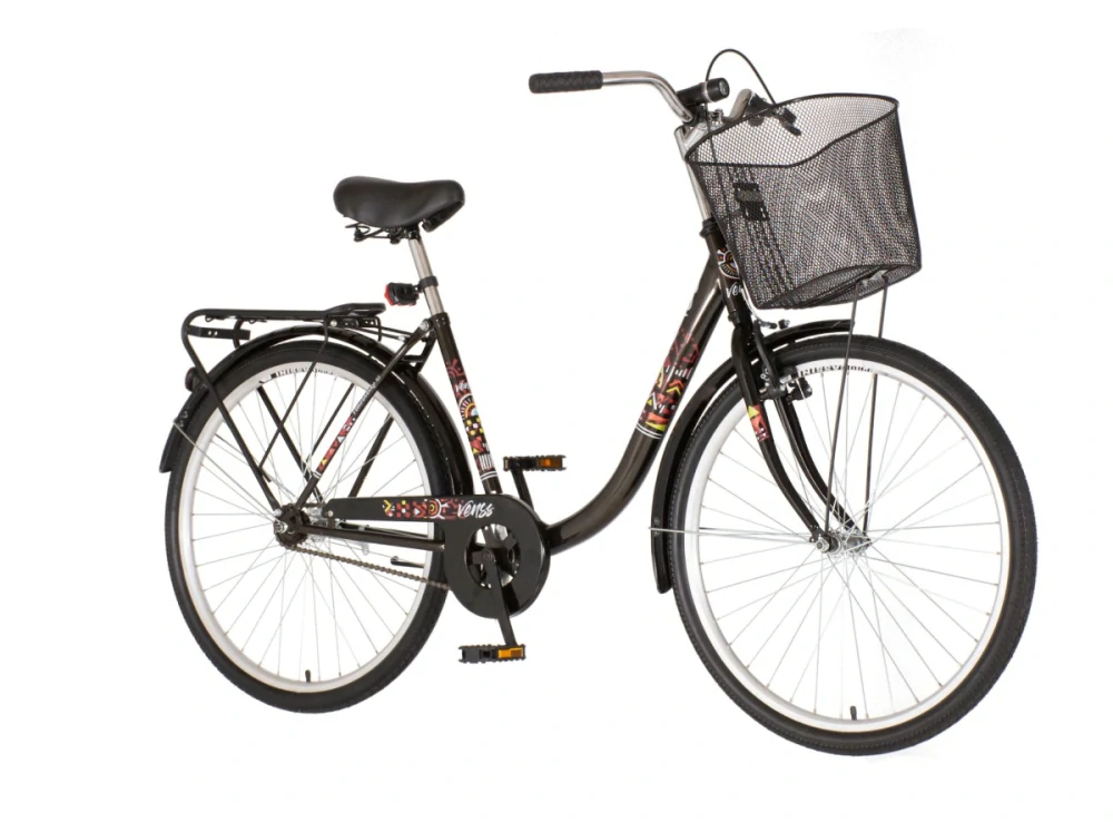 Bicykel Venssini Venecija 26" Čierna Červená
