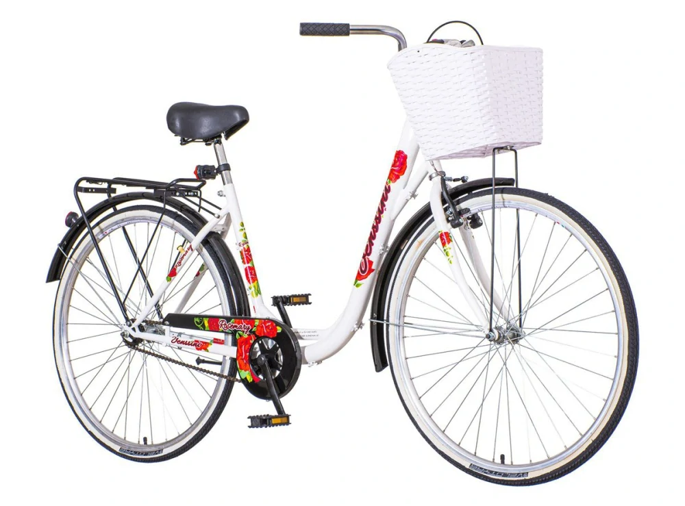 Bicykel Venssini Diamante 28" Biela Červená