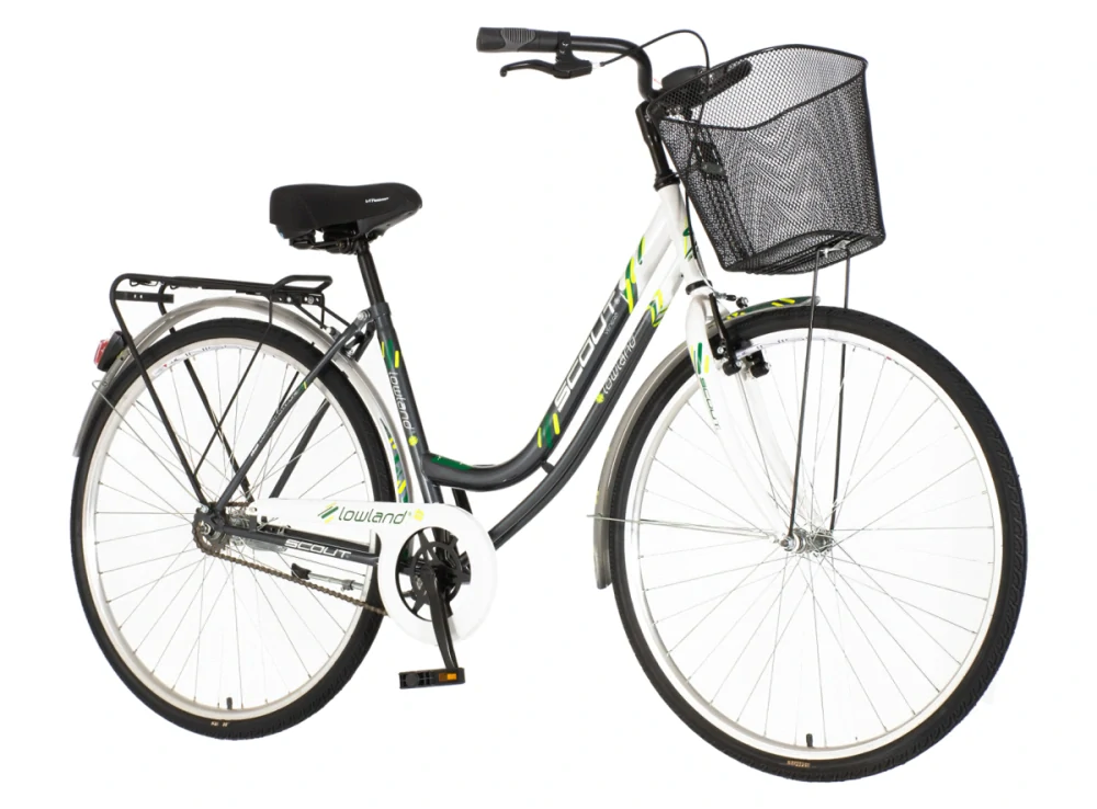 Bicykel Visitor Lowland 28" Sivá Biela W