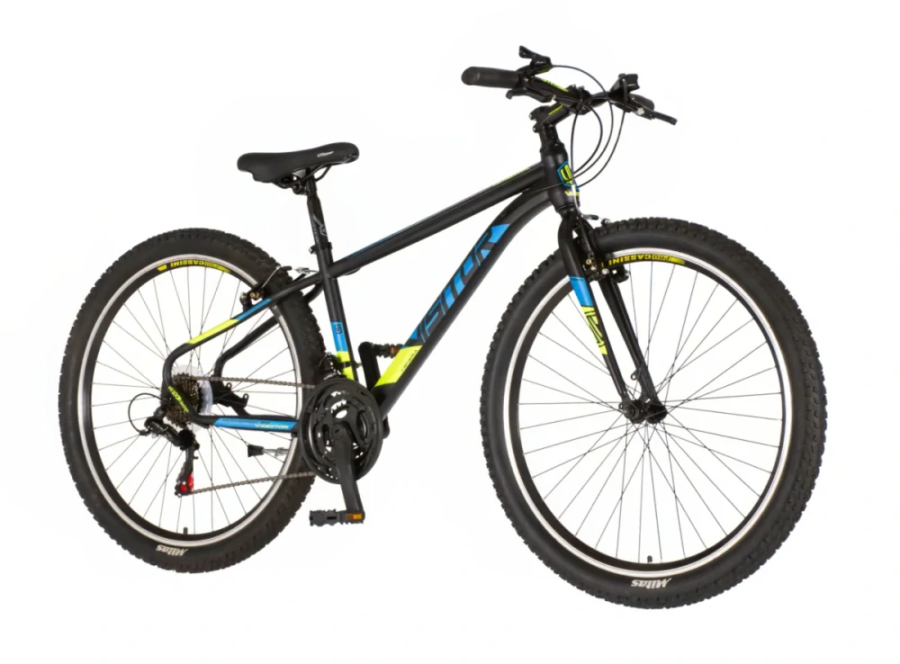 Bicykel Visitor Radiance 27,5" Čierna Žltá Modrá UNI