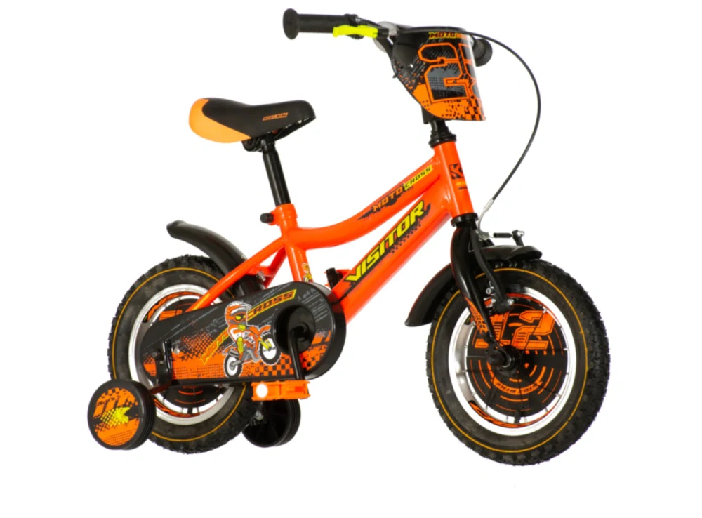 Bicykel Visitor Ranger 12" Oranžový KIDS
