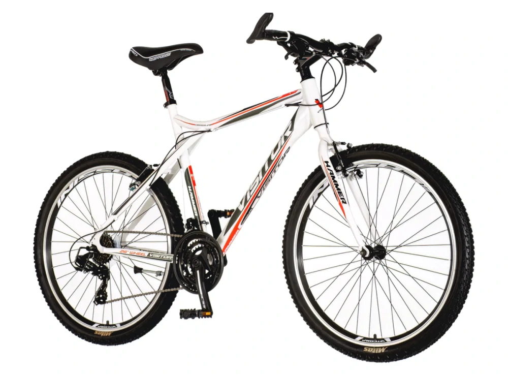 Bicykel Visitor Hammer 26" Biela Čierna