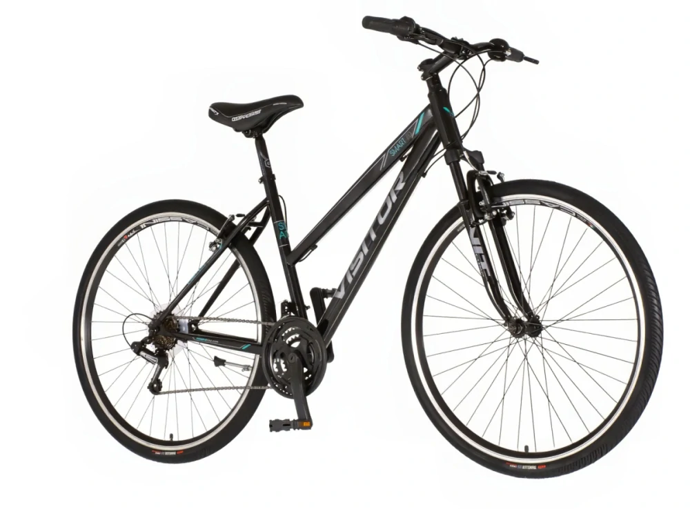 Bicykel Visitor Tour Smart 28" Čierna Tyrkys W