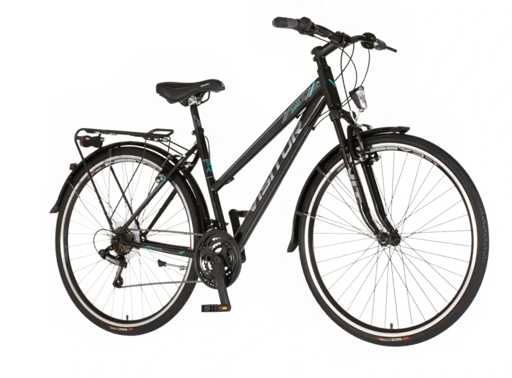 Bicykel Visitor Tour Smart 28" Čierna Tyrkys