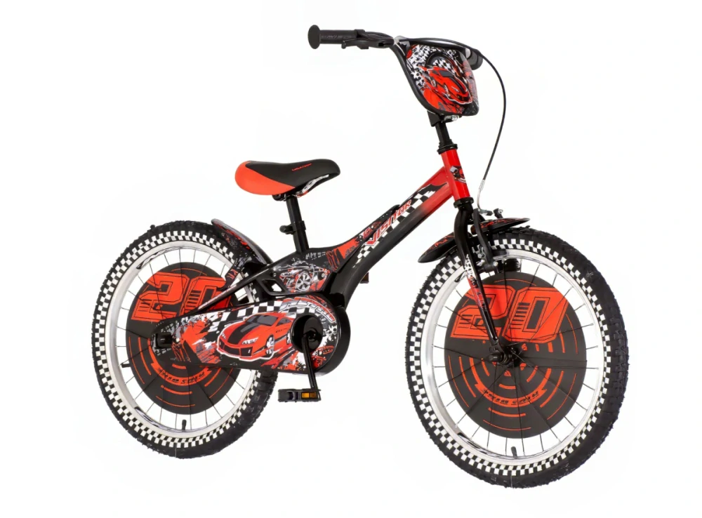 Bicykel Visitor Nitro 20" Čierno Červený