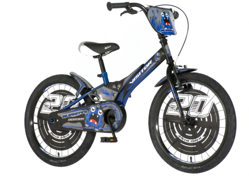 Bicykel Visitor Bluestar 20" Čierno Modrý