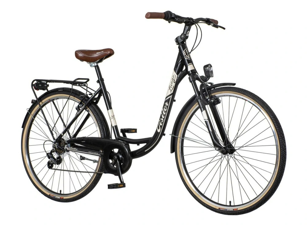 Bicykel Visitor Lungo 28" Čierna Zelená UNI