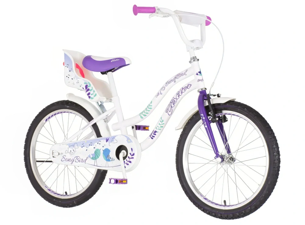 Bicykel Visitor Song bird 20" Bielo Fialový Girl