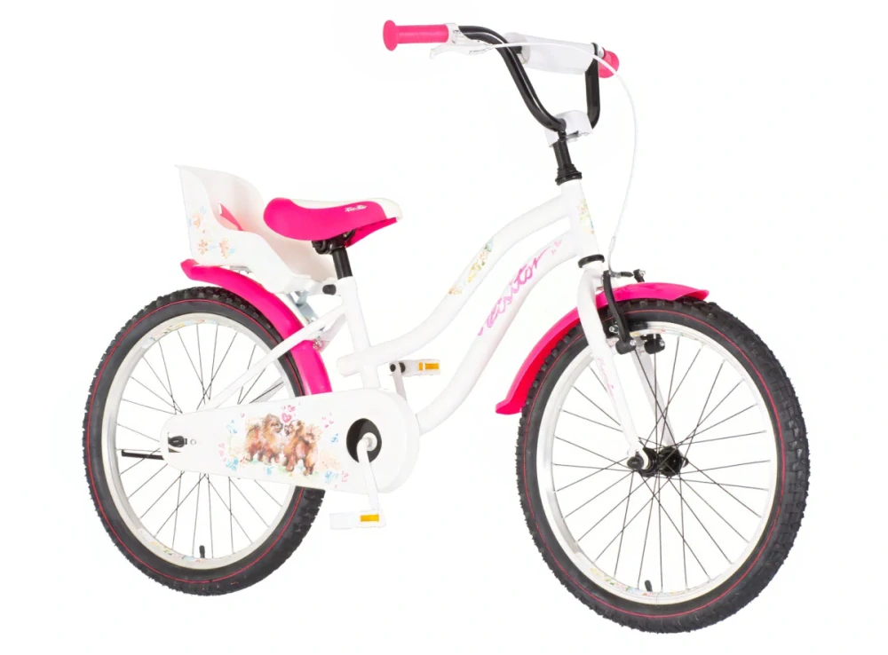 Bicykel Visitor Dog 20" Biela Girl