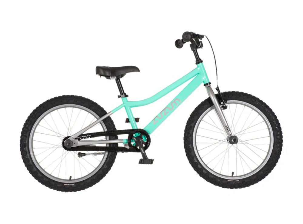 Bicykel ZUZUM-2 20" Tyrkysový Chróm KIDS
