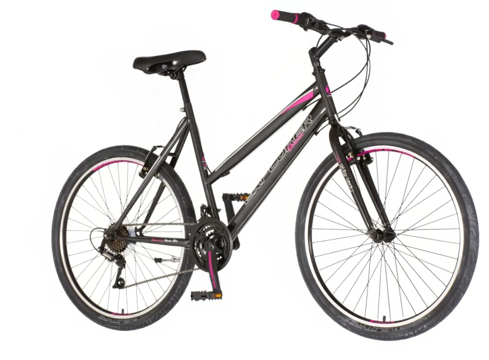 Bicykel Explorer Elite Lady 26" Sivá Ružová