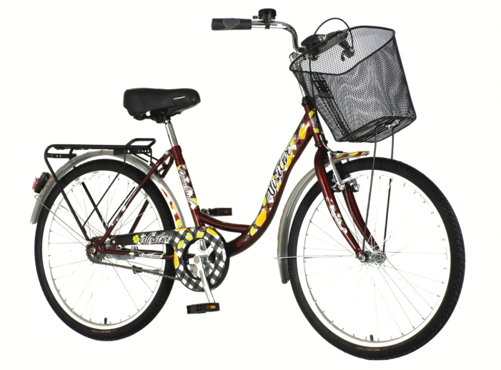 Bicykel Visitor Lowland 24" Bodrová Žltá