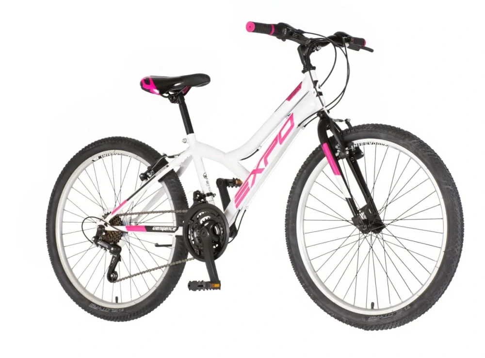 Bicykel Explorer Spy 24" Biela Ružová M