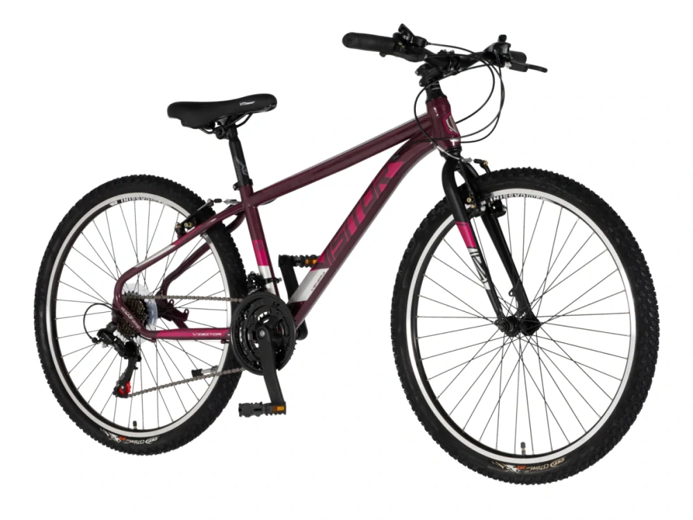 Bicykel Visitor Radiance 26" Bordová Ružová