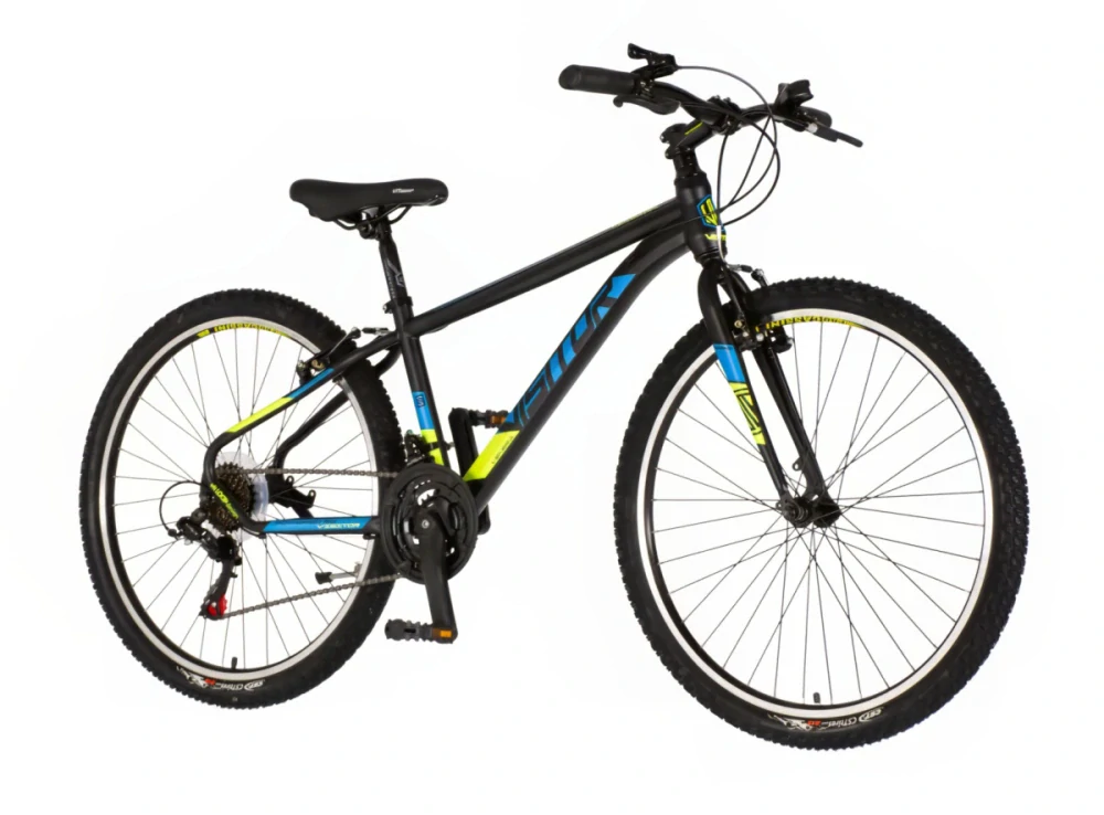 Bicykel Visitor Radiance 26" Čierna Žltá Modrá