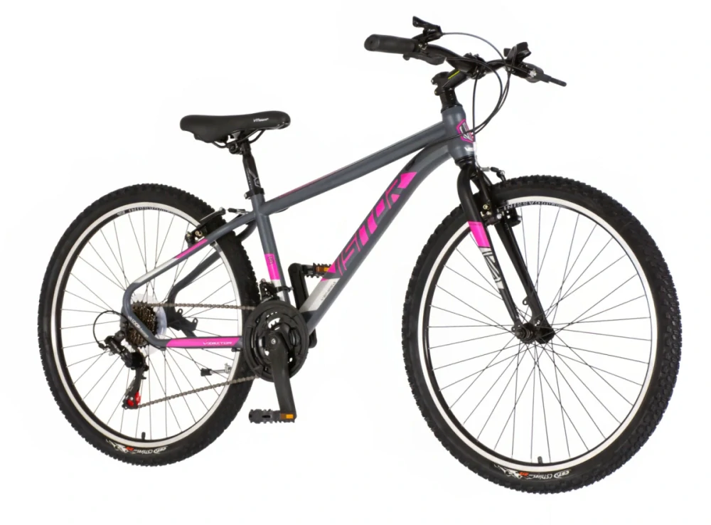 Bicykel Visitor Radiance 26" Sivá Ružová UNI