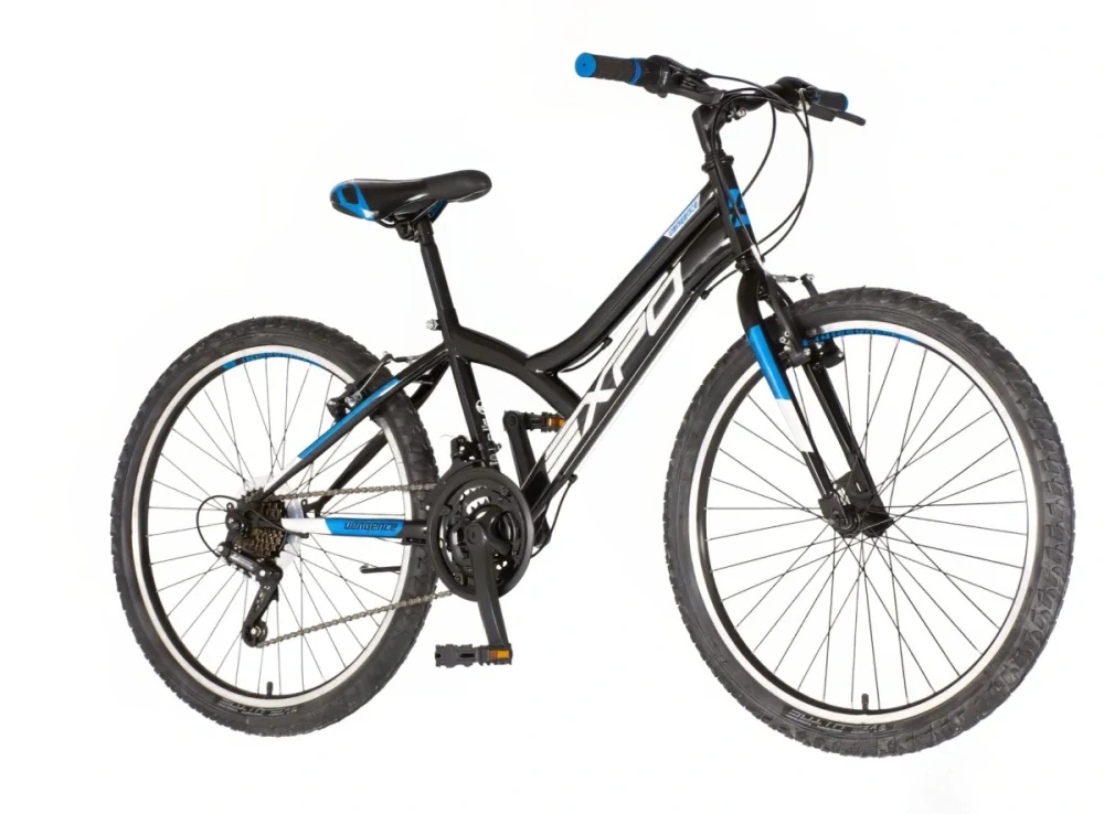 Bicykel Explorer Spy 24" Čierna Modra Biela M