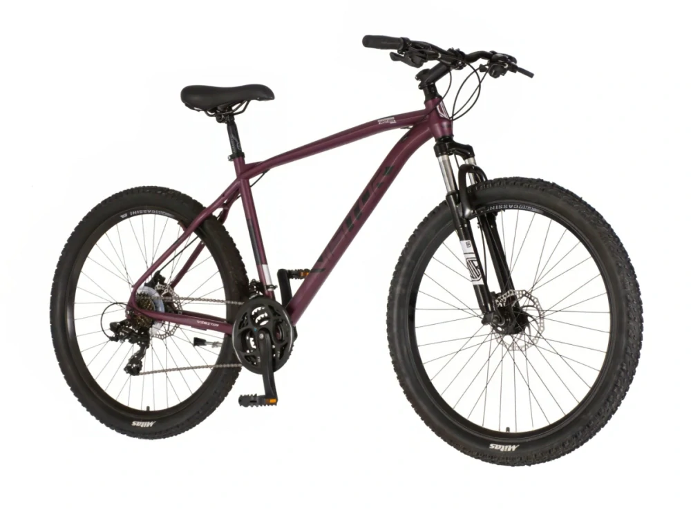 Bicykel Visitor Radiance 27" Bordová Čierna UNI