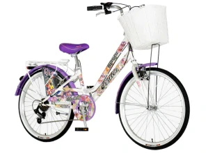 Bicykel Visitor Fashion Malibu 24" Biela Fialová
