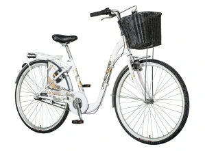 Bicykel Visitor Fashion Eternity 28" Biela Sivá