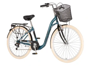 Bicykel Visitor Elite 28" Modrá Čierna