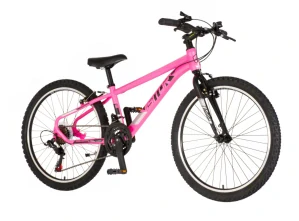 Bicykel Visitor Radiance 24" Ružová Čierna UNI