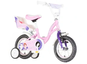 Bicykel Visitor Princess 12" Ružová Biela