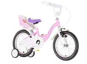 Bicykel Visitor Lovely little Princess 16" Ružová Biela